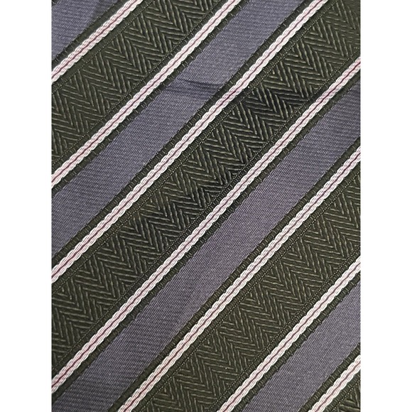 Karako Black Pink 100% Microfiber Men’s Neck Tie - Picture 9 of 9